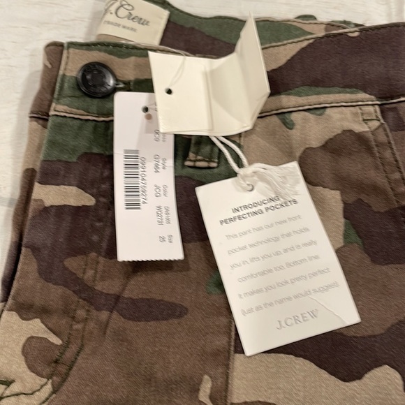 J Crew NWT camo skinny cargo pocket pants size 25 - Picture 8 of 8
